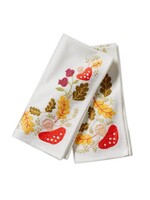 Napkin - Embroidered Fall Foliage