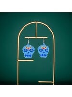 Earrings - Day of the Dead Beaded