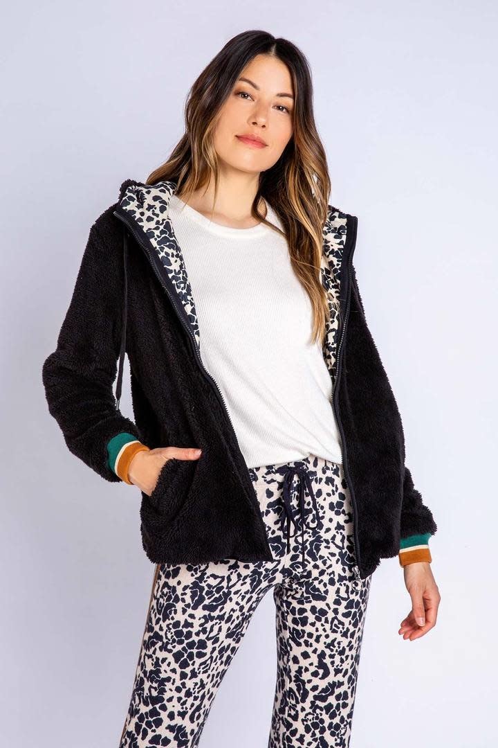 PJ Salvage Womens Loungewear Ciao Bella Jacket