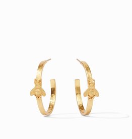 Julie Vos Julie Vos Bee Hoop Earrings Medium