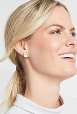 Julie Vos Jullie Vos Honey Stud Earring Iridescent Clear