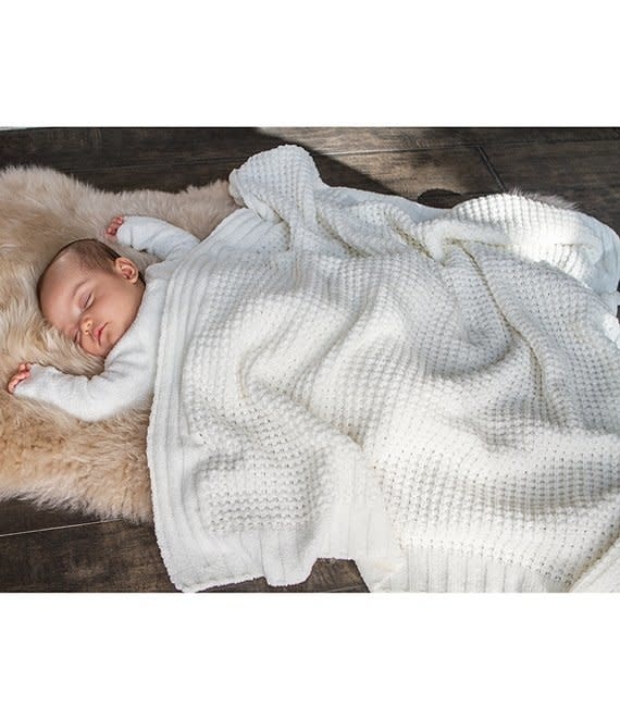 waffle baby blanket