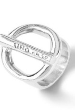 UNOde50 UNO de 50 On/Off Ring Silver