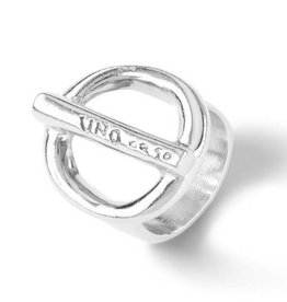 UNOde50 UNO de 50 On/Off Ring Silver