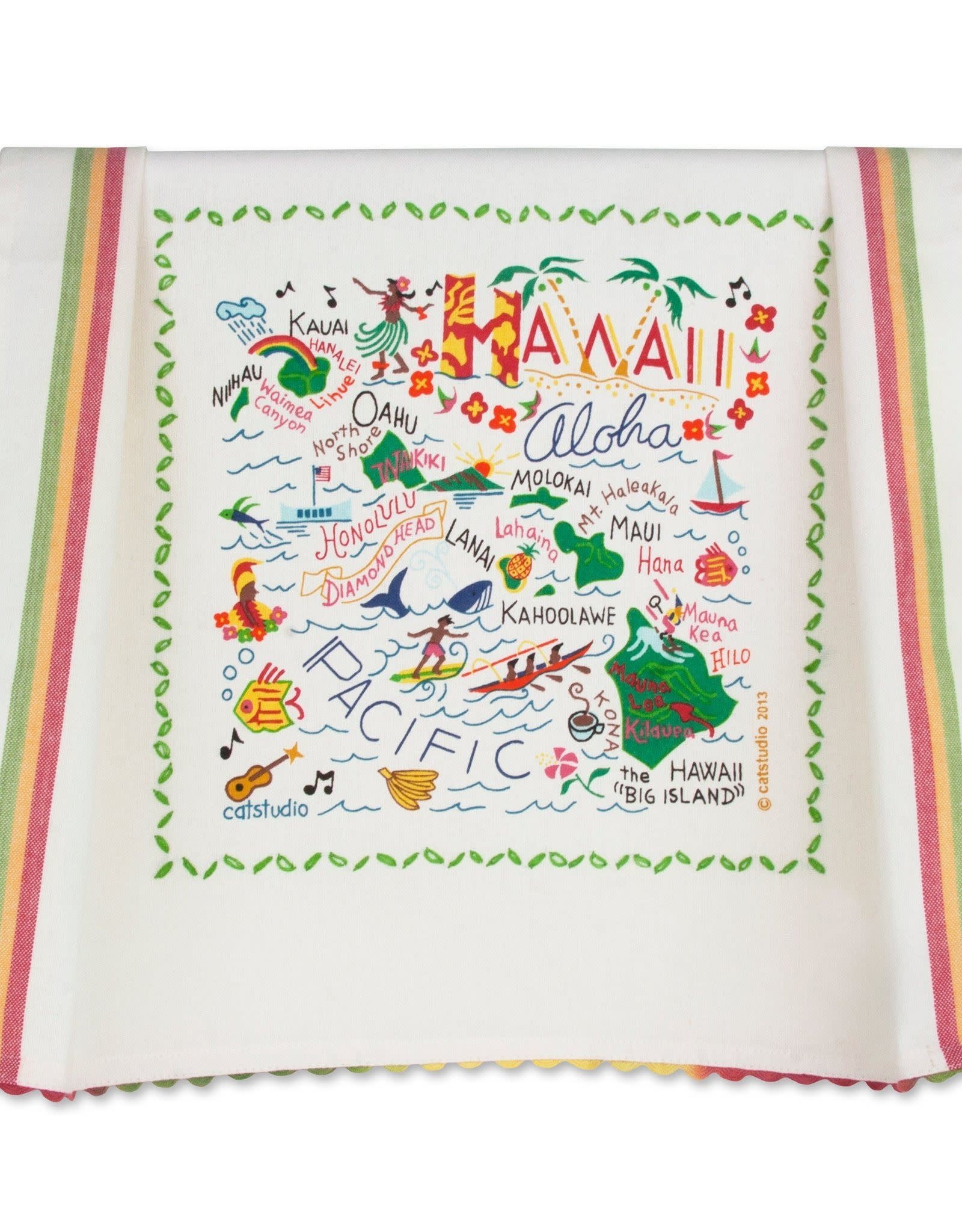 Catstudio Catstudio State Dish Towel Hawaii