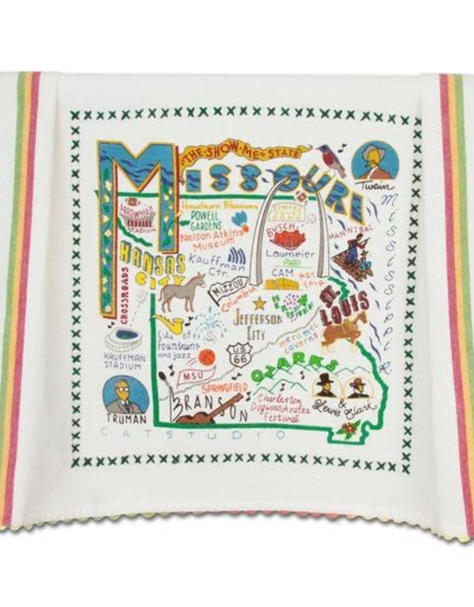 Catstudio Catstudio State Dish Towel Missouri