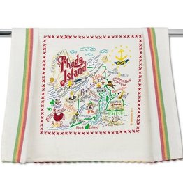 Catstudio Catstudio State Dish Towel Rhode Island