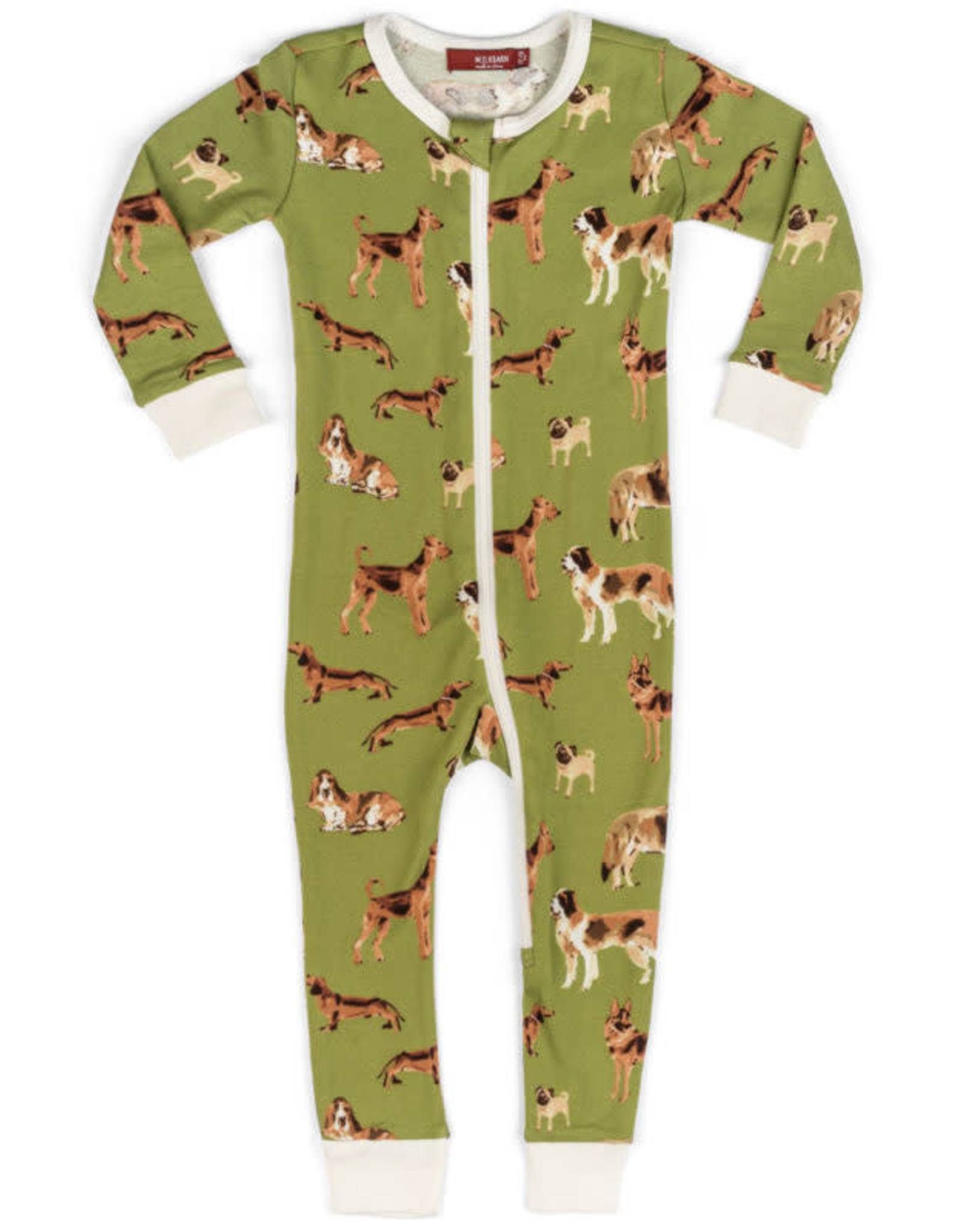 Milkbarn Milkbarn Organic Zipper Pajama