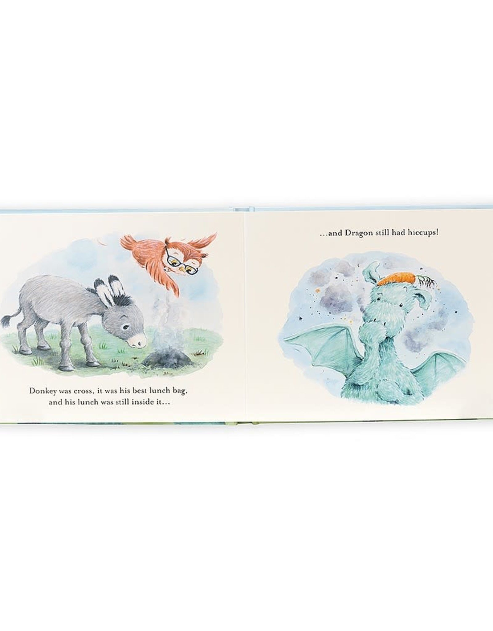 Jellycat Inc. Jellycat The Hiccuppy Dragon Book