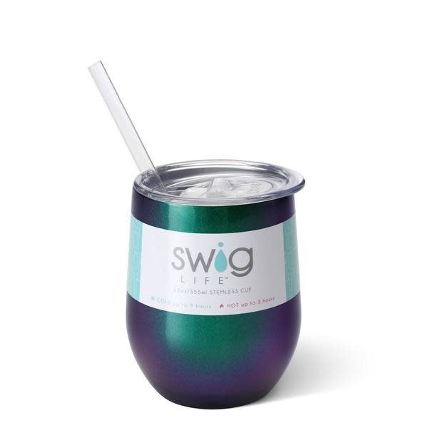 Swig Wine Cup Champagne Beer 6oz Camo With Lids Termos Stemless