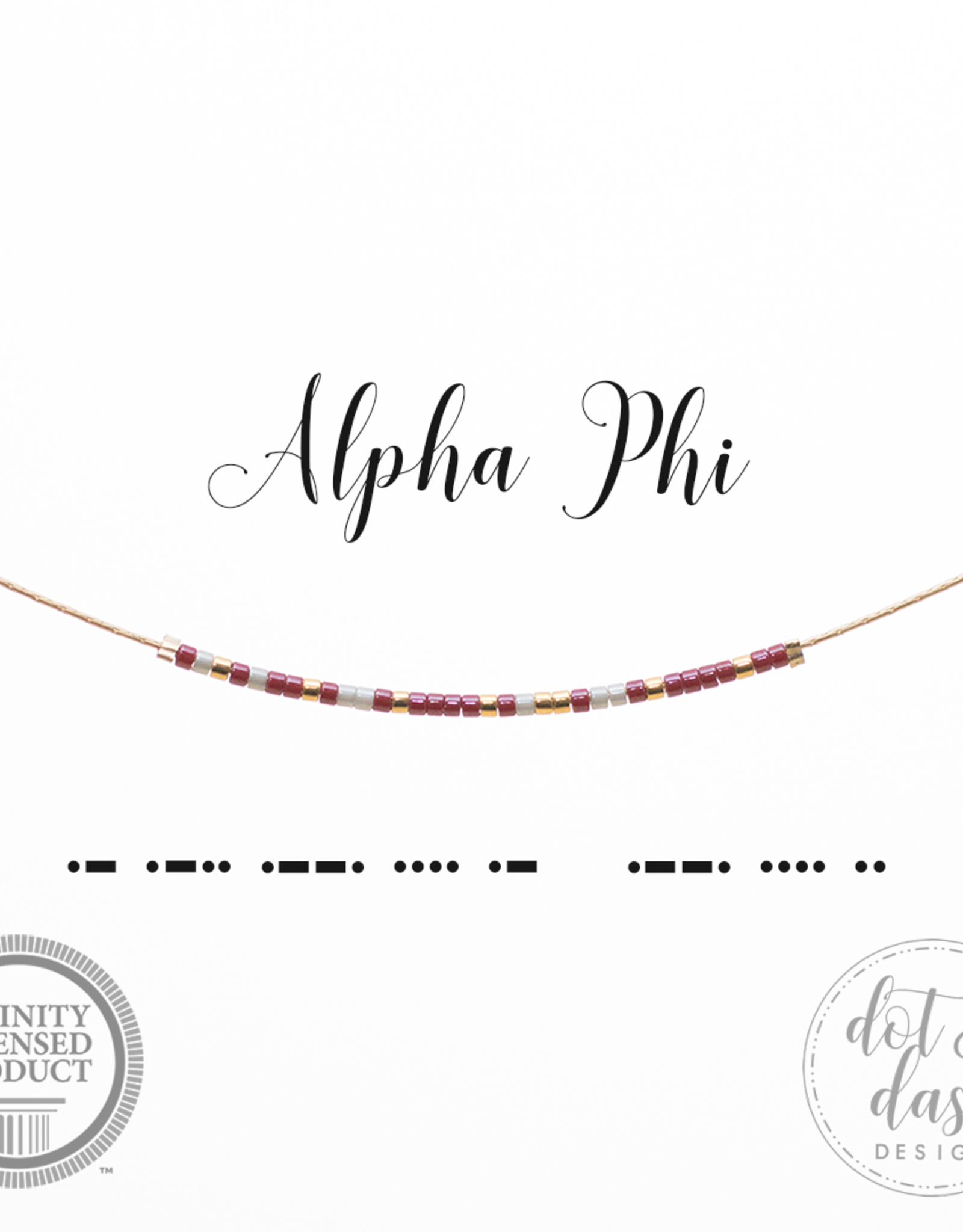 Dot & Dash Design Dot & Dash Sorority Necklace