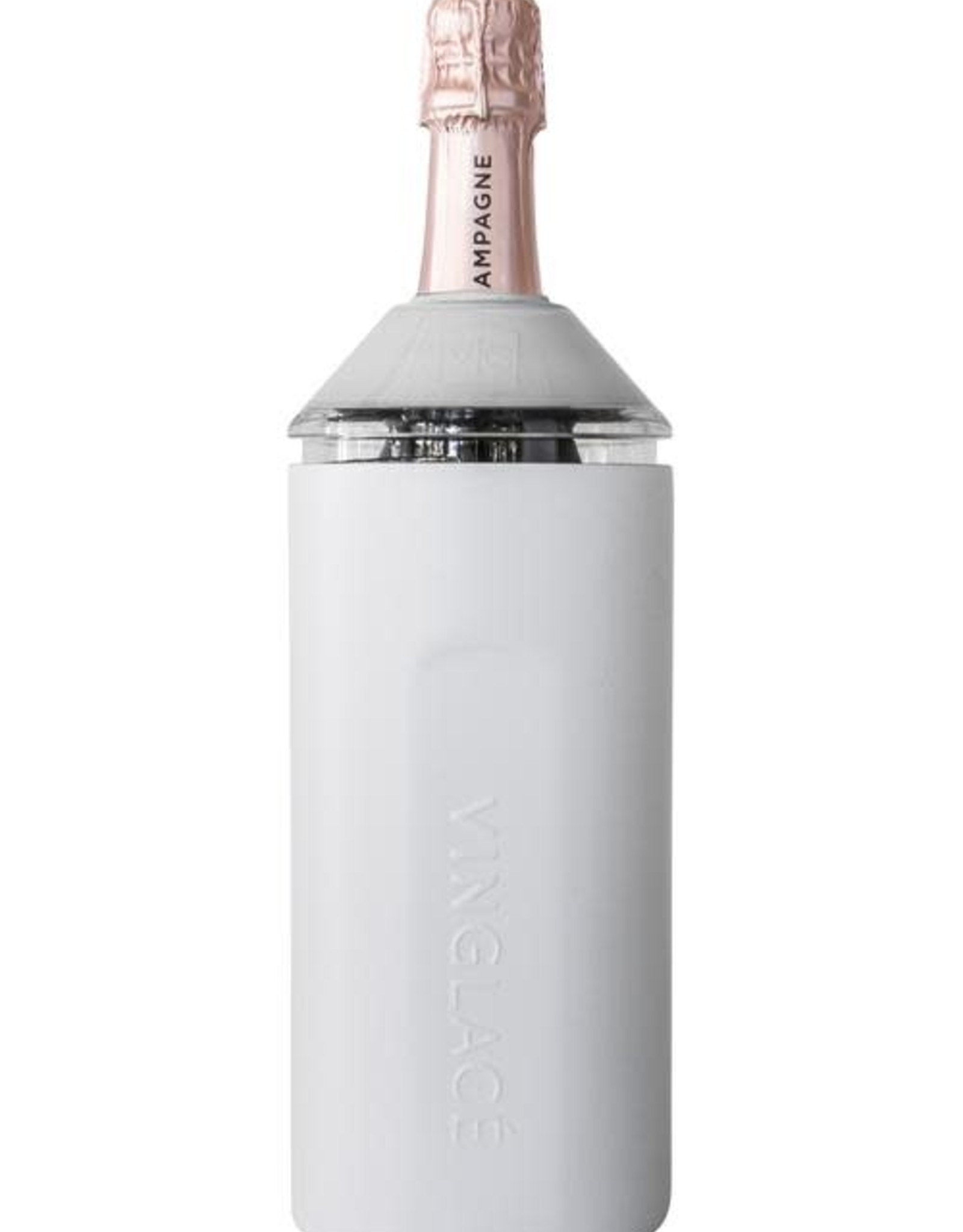 Cilio Venezia Insulated Server, Glass Liner, White, 34 fl. oz.