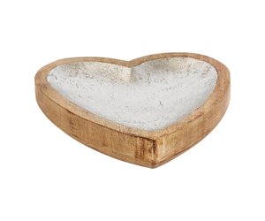 Wood Heart Shaped Tray – MRS FIESTA