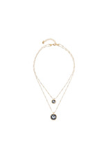 UNOde50 UNO de 50 Double Trouble Necklace