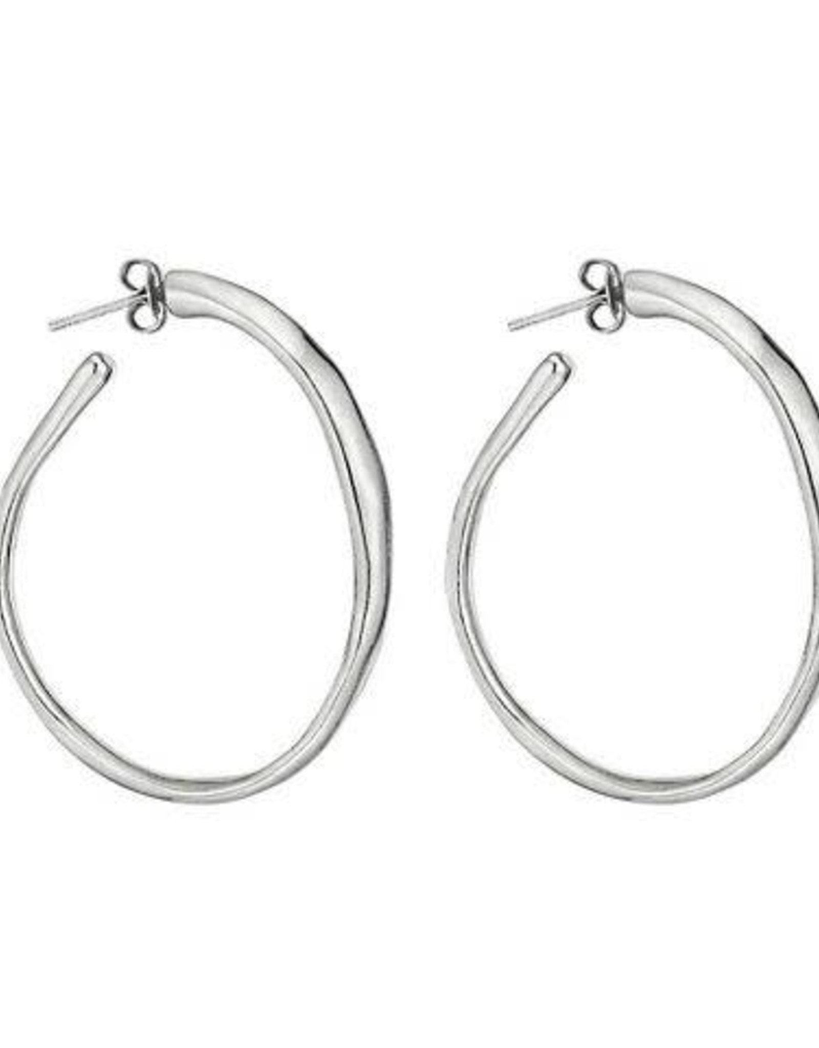 UNOde50 UNOde50 Ohmmm. Silver Earrings