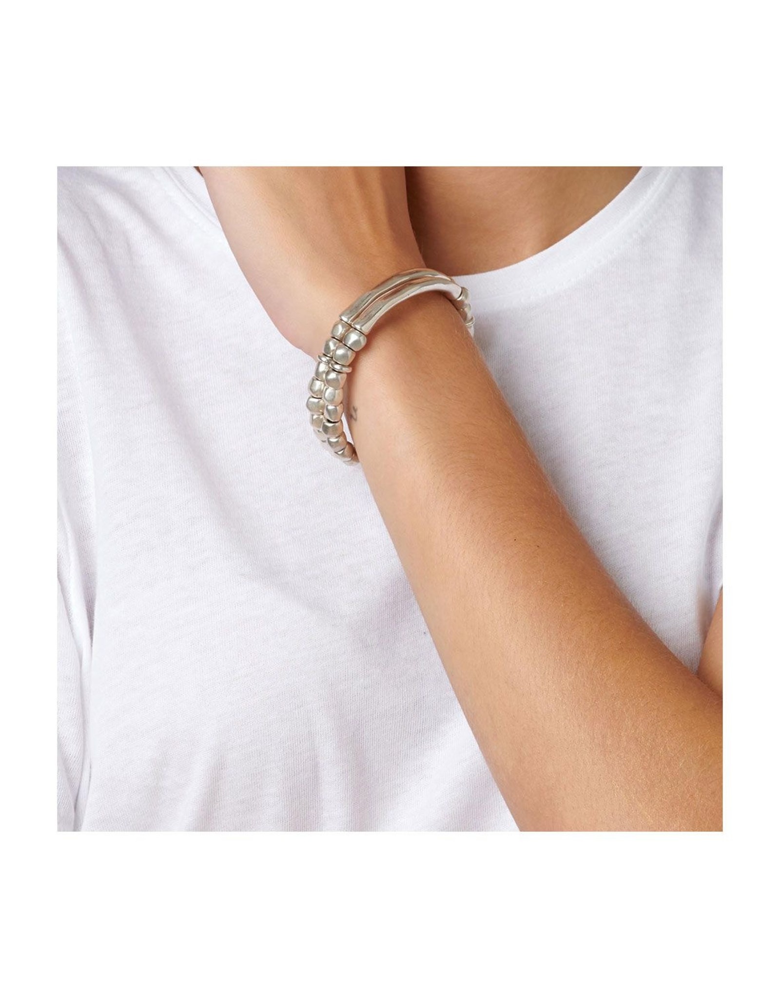 UNOde50 UNO de 50 Tandem Bracelet Silver