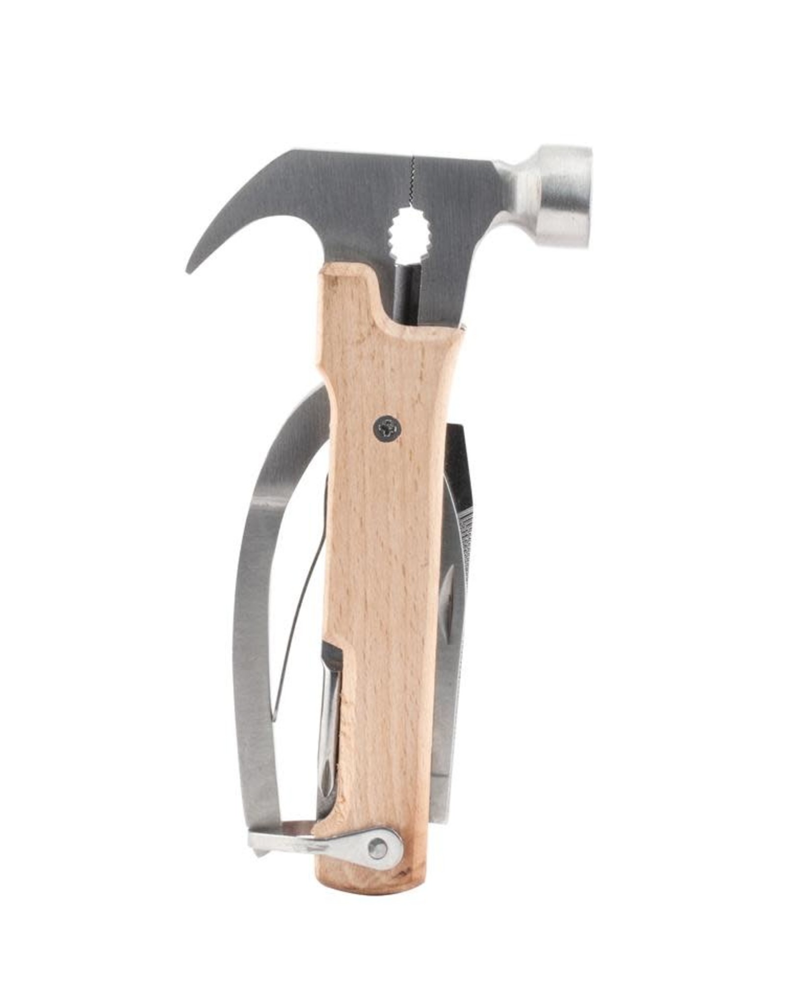 Kikkerland Wood Hammer Multi-Tool