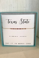 Dot & Dash Design Dot & Dash Texas In-State Collegiate Necklaces