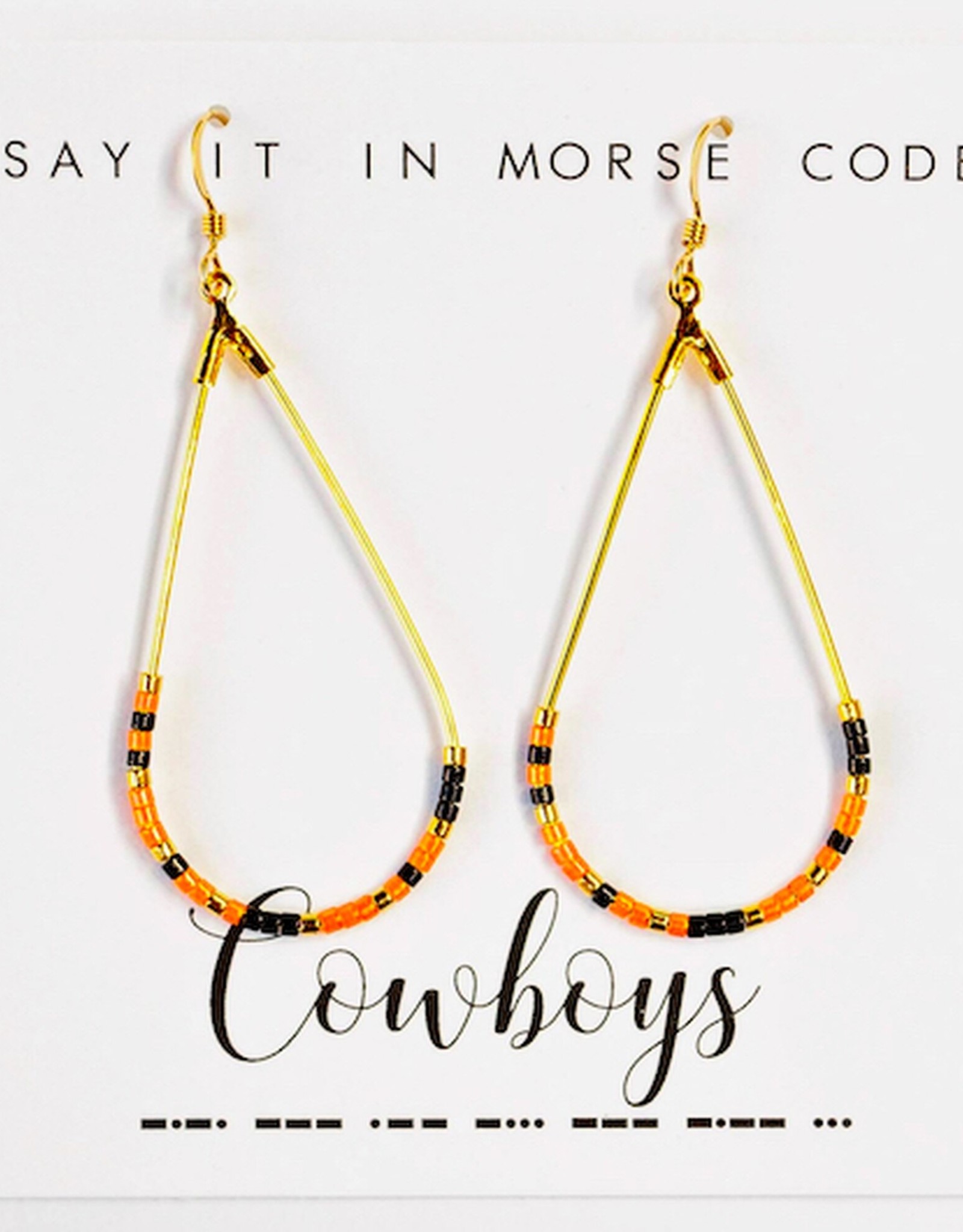 Dot & Dash Design Dot & Dash Collegiate Earrings