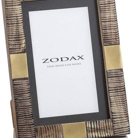 Zodax Zodax Horn & Brass Leaf Frame