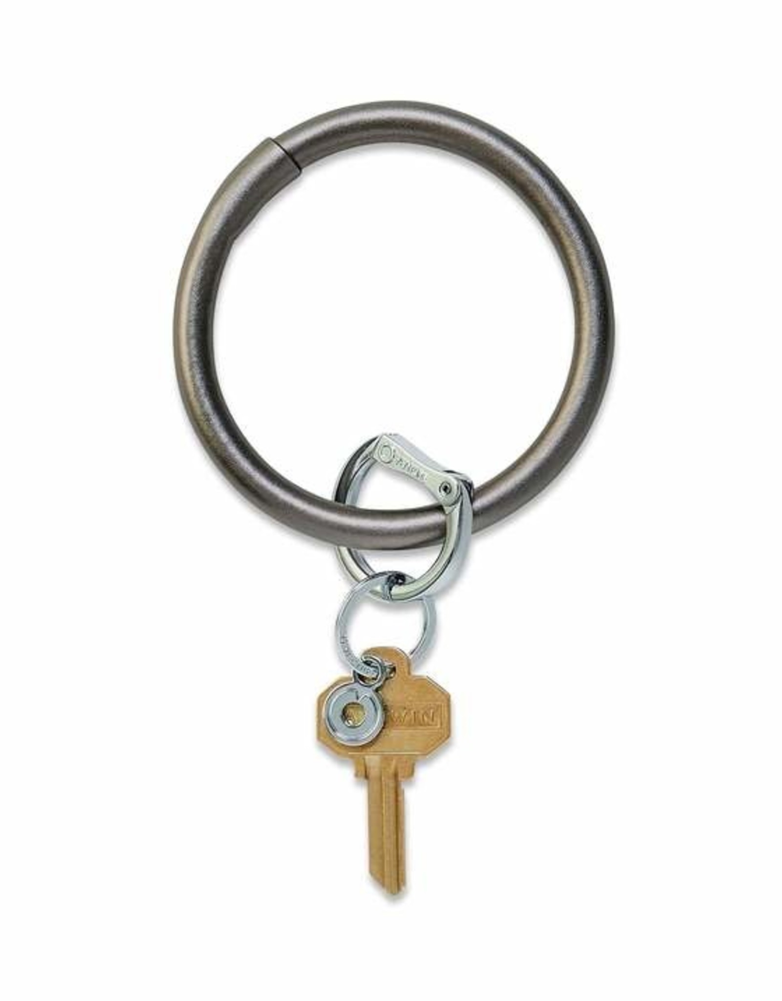 O-Venture O-Venture Leather Big O  Key Ring Smooth