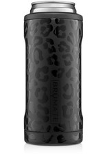 Brumate Hopsulator Slim 12-oz. Leopard Print Can Cooler