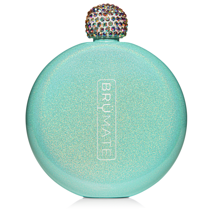 Brumate Glitter Flask White – GrittyBelleBoutique