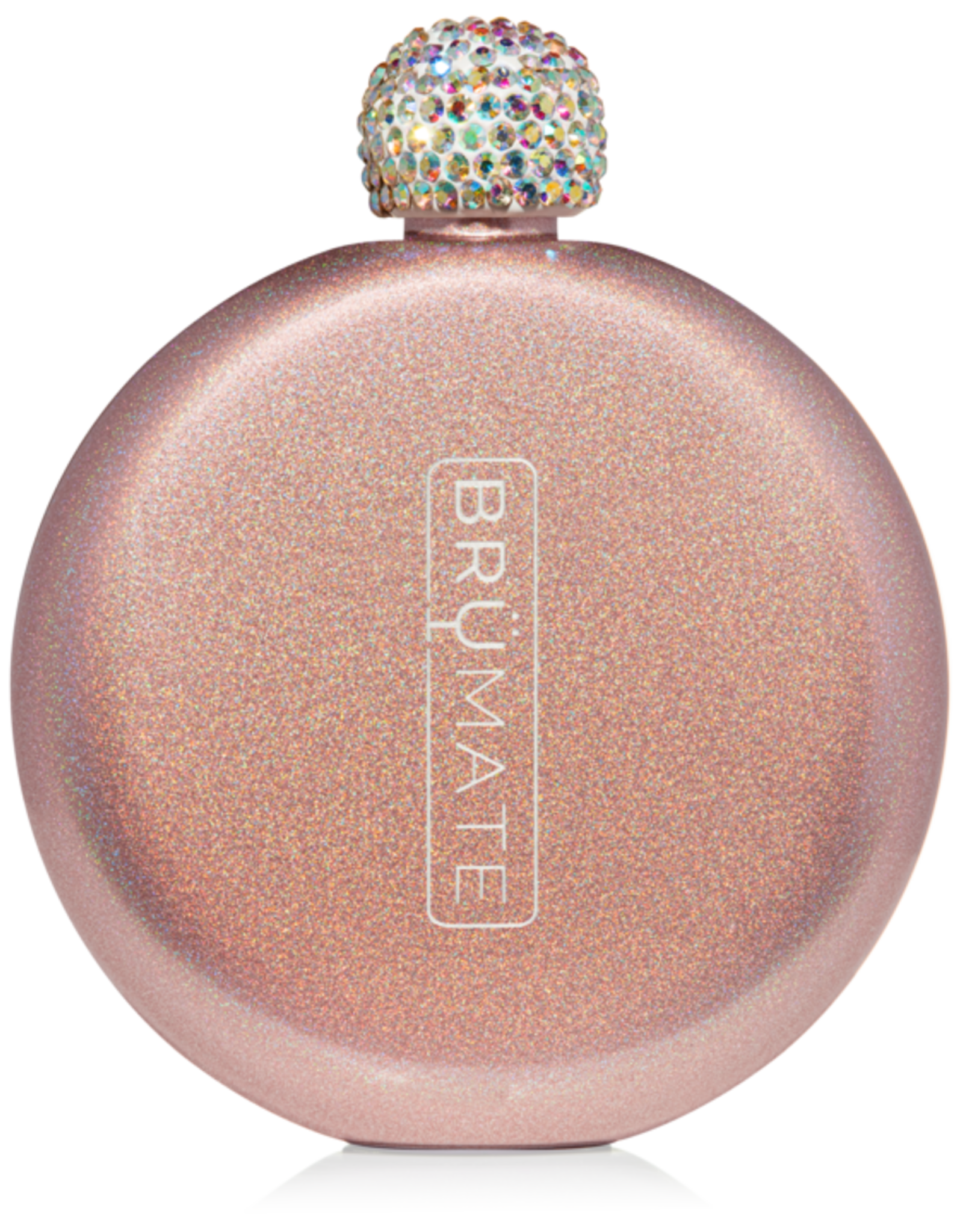 BruMate Glitter Women's Flask - 5oz Stainless Steel Flask for Liquor &  Spirits - Pocket & Purse - Cute, Girly - Ideal Gift for Women (Peacock)