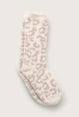 Barefoot Dreams Barefoot Dreams Cozychic BITW Socks Cream/Stone