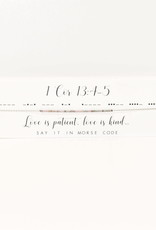 Dot & Dash Design Dot & Dash Scripture Necklace - 1 Corinthians