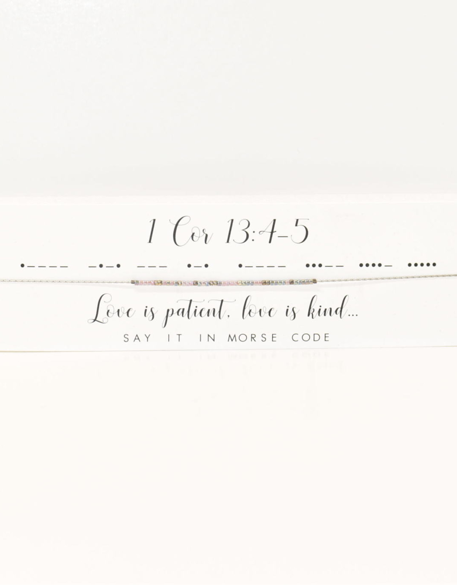 Dot & Dash Design Dot & Dash Scripture Necklace - 1 Corinthians