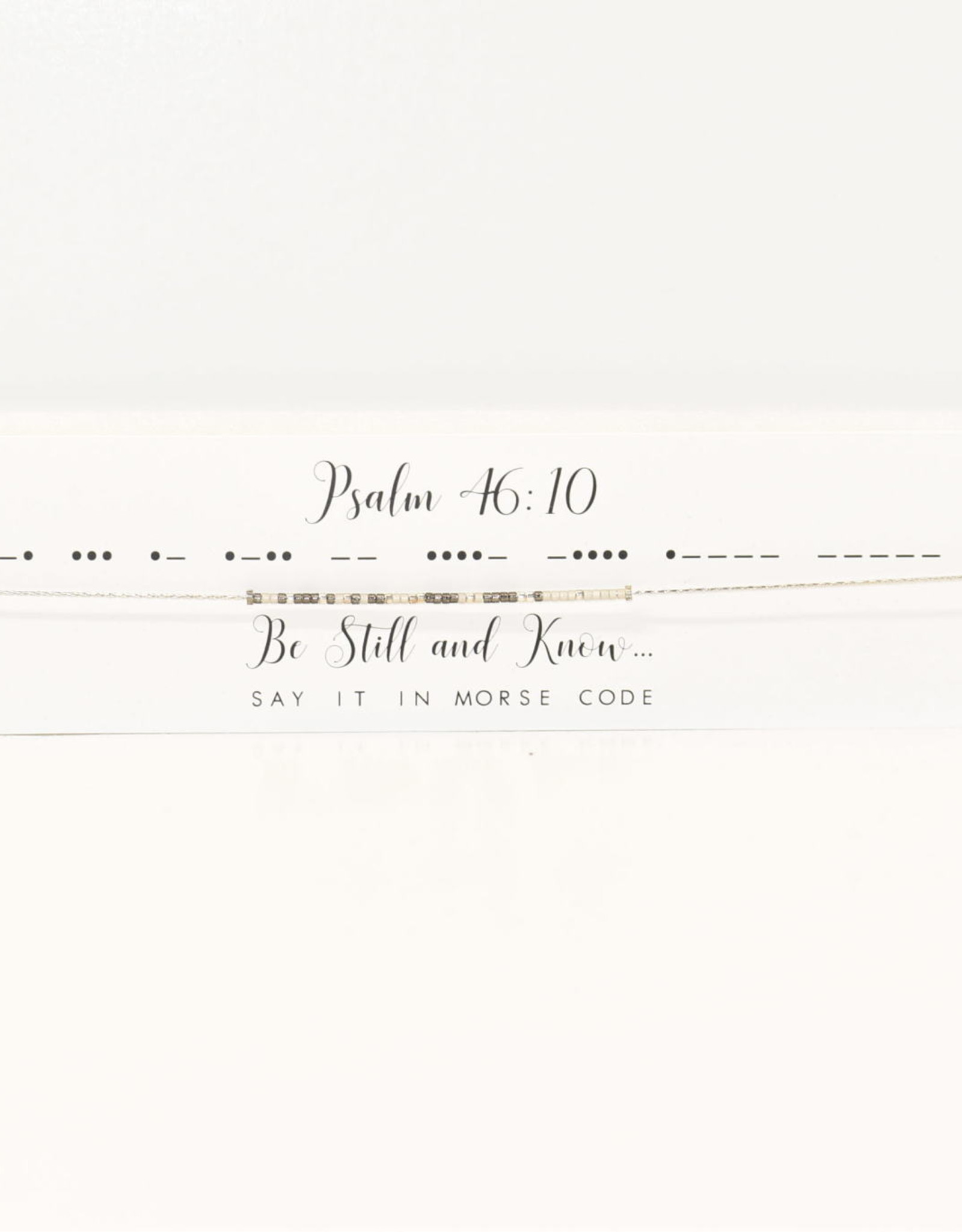 Dot & Dash Design Dot & Dash Scripture Necklace - Psalm