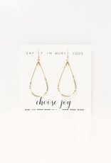 Dot & Dash Design Dot & Dash Inspirational / Everyday Earrings