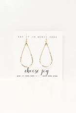 Dot & Dash Design Dot & Dash Inspirational / Everyday Earrings