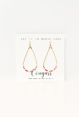 Dot & Dash Design Dot & Dash Collegiate Earrings