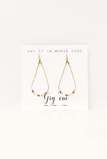 Dot & Dash Design Dot & Dash Collegiate Earrings