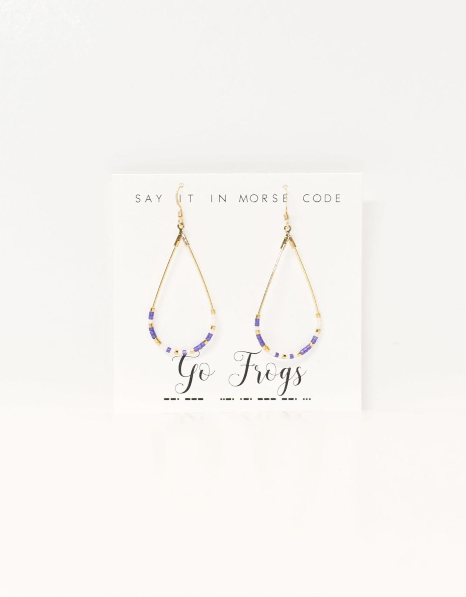 Dot & Dash Design Dot & Dash Collegiate Earrings