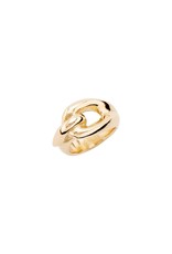 UNOde50 Sew Me Gold Ring
