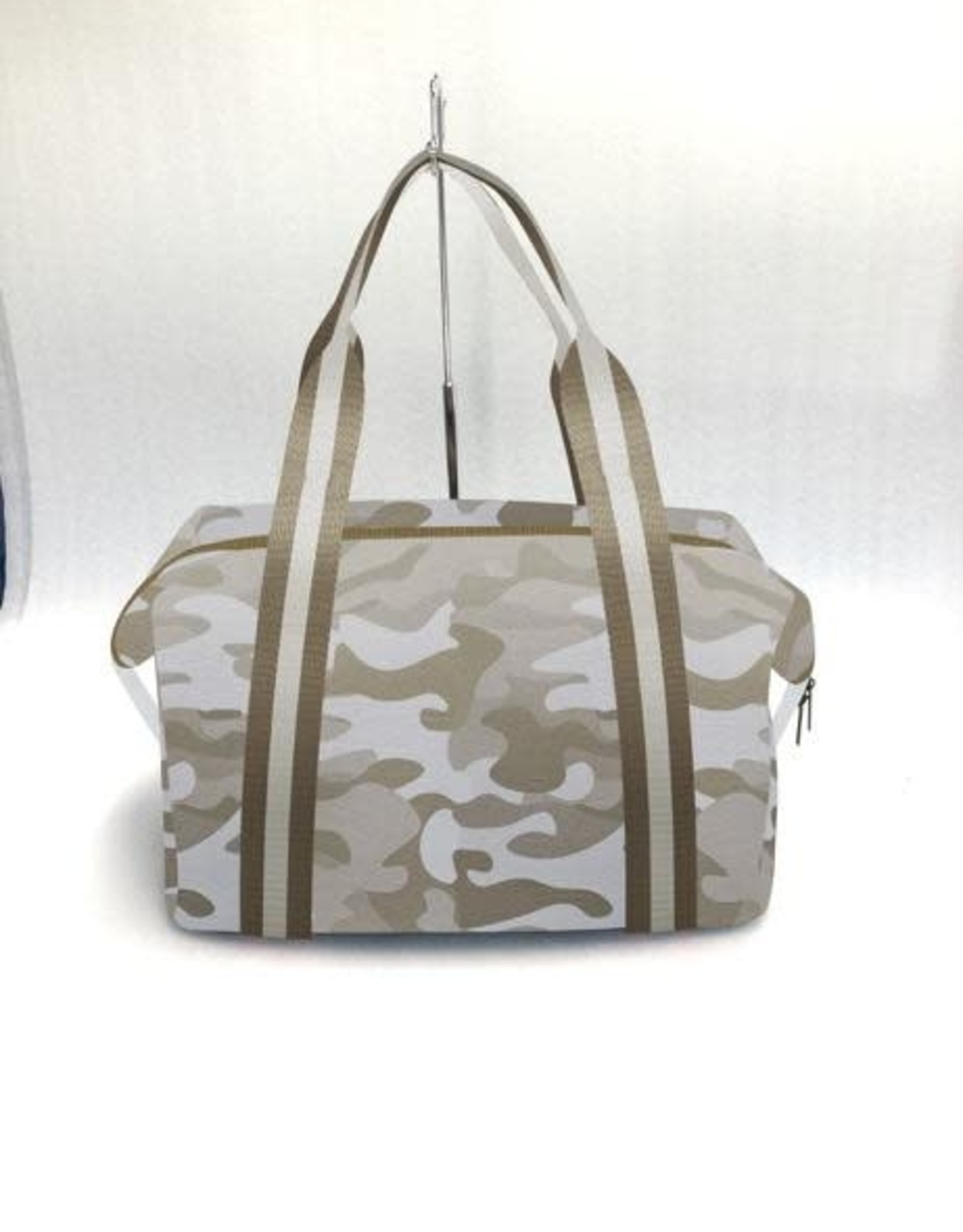 Haute Shore  Morgan Safari - Taupe Camo Neoprene Weekender Tote Bag