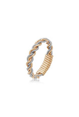 Ronaldo Ronaldo Love Knot Mixed Ring