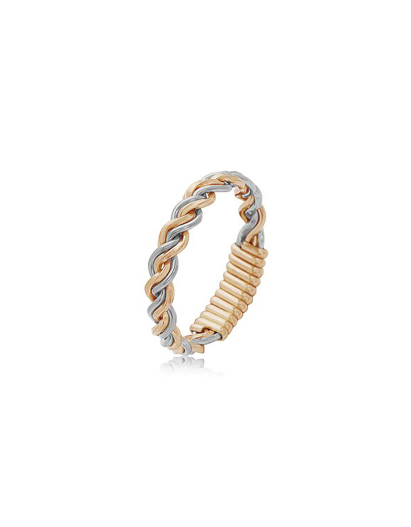 Ronaldo Ronaldo Love Knot Mixed Ring