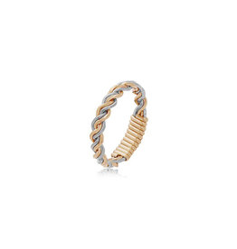 Ronaldo Ronaldo Love Knot Mixed Ring