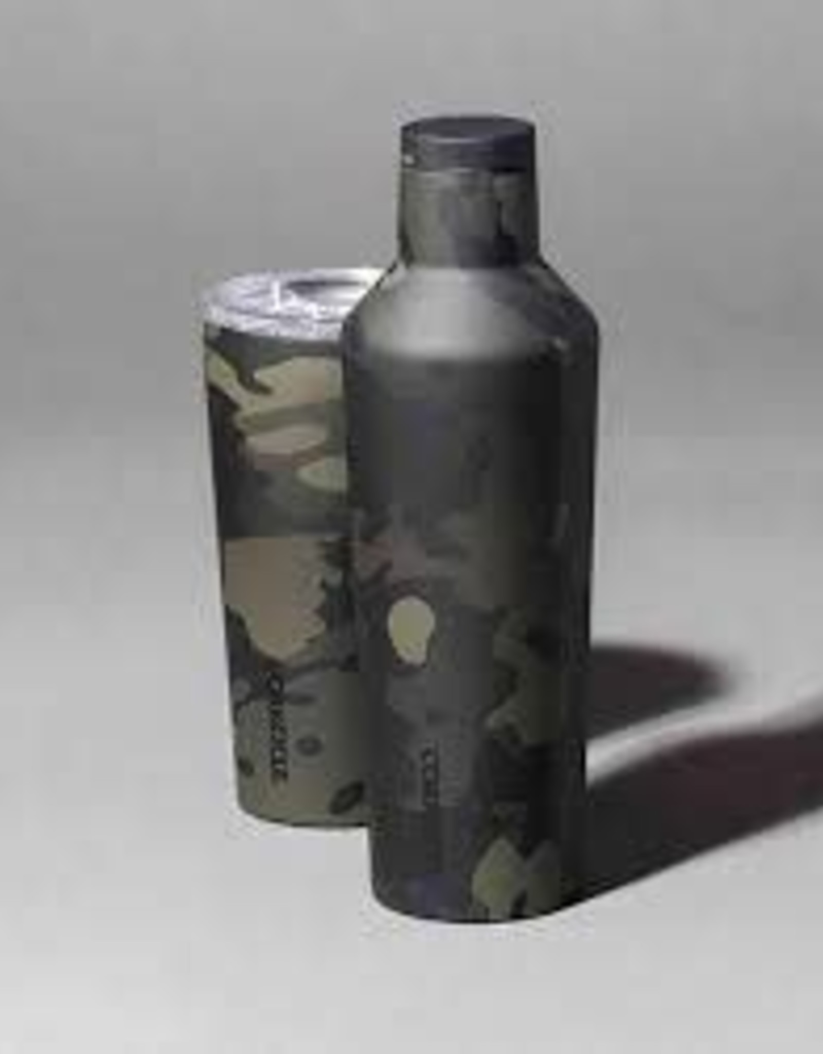 24 oz Tumbler in Grey Camo from Corkcicle, Classic Collection