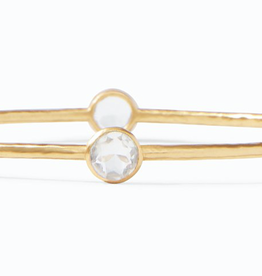 Julie Vos Julie Vos Milano Bangle Clear Medium