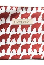 Brooke Wright Brooke Wright Small Collegiate Pouches