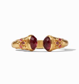 Julie Vos Julie Vos Cassis Cuff Ruby Red