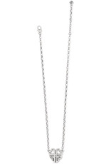 Brighton Taos Heart Necklace - Silver, OS