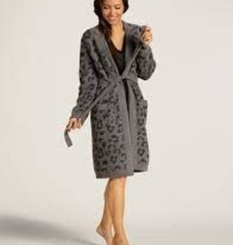 Barefoot Dreams Barefoot Dreams CozyChic Barefoot in the Wild Robe Graphite/Carbon