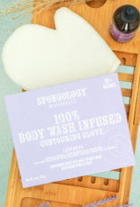 Spongelle' Spongology  Body Contouring Glove Lavender