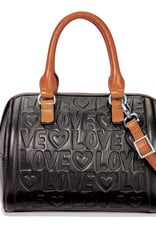 Brighton Brighton Deeply In Love Satchel - Black